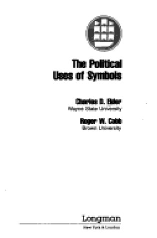 Cover of The Political Uses of Symbols