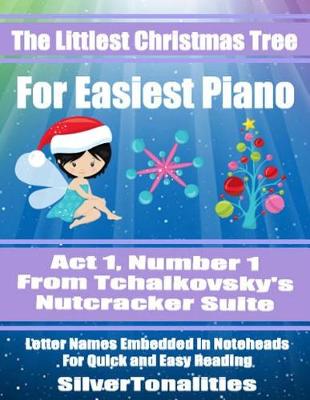 Book cover for The Littlest Christmas Tree for Easiest Piano