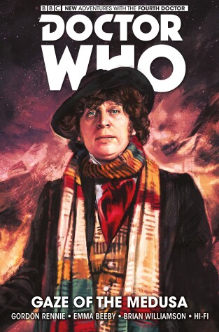 Book cover for Doctor Who: The Fourth Doctor: Gaze of the Medusa