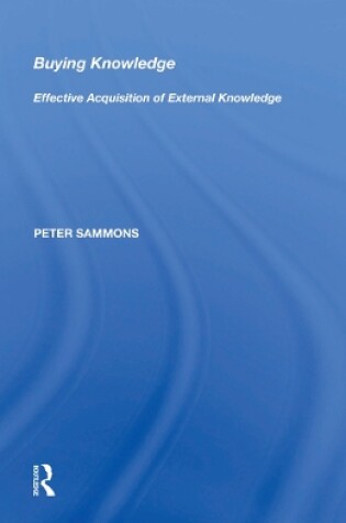 Cover of Buying Knowledge