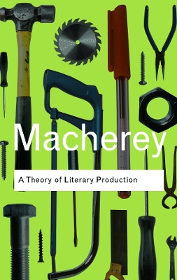 Cover of A Theory of Literary Production