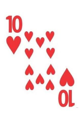 Cover of Ten Of Hearts Notebook