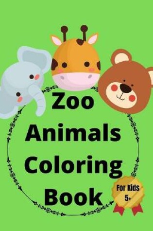 Cover of Zoo Animals Coloring Book