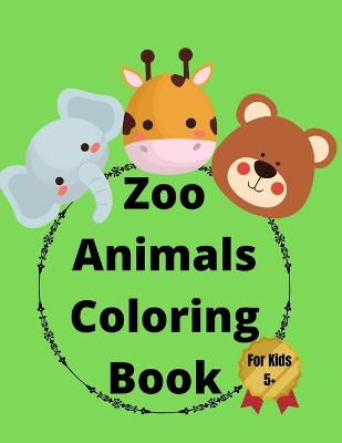 Cover of Zoo Animals Coloring Book