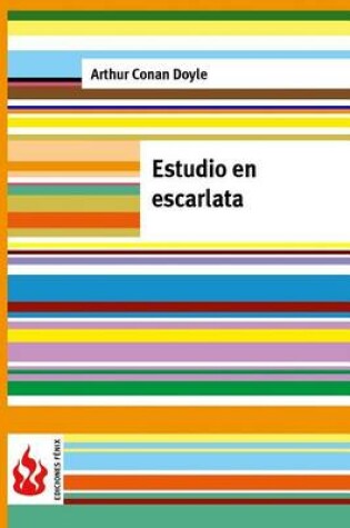 Cover of Estudio en escarlata (low cost)