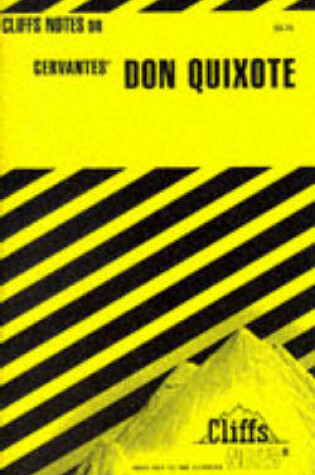 Cover of CliffsNotes on Cervantes' Don Quixote