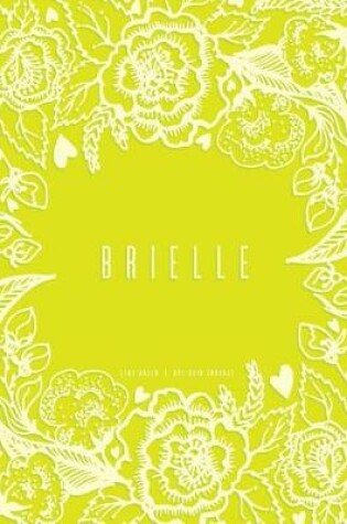 Cover of Brielle Journal, Dot Grid, Lime Green