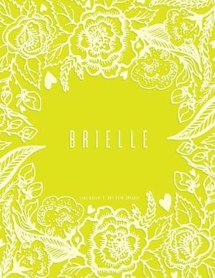 Book cover for Brielle Journal, Dot Grid, Lime Green