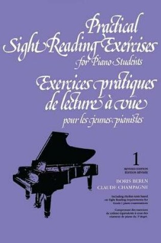 Cover of Sight Reading Exercises for Piano Students-Bk 1