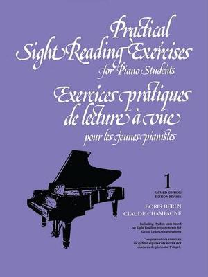 Book cover for Sight Reading Exercises for Piano Students-Bk 1