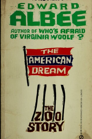 Cover of Albee Edward : American Dream & the Zoo Story