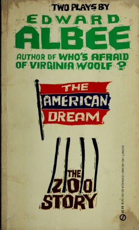 Book cover for Albee Edward : American Dream & the Zoo Story