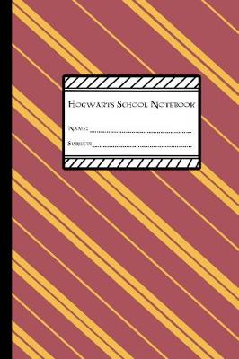 Book cover for Hogwarts School Notebook