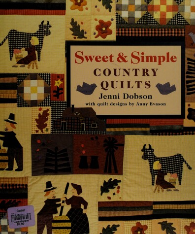 Book cover for Sweet and Simple Country Quilts