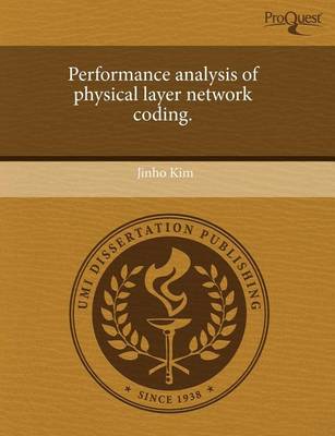 Book cover for Performance Analysis of Physical Layer Network Coding