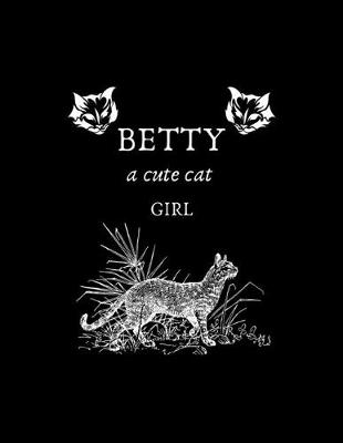 Book cover for BETTY a cute cat girl