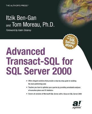 Book cover for Advanced Transact-SQL for SQL Server 2000