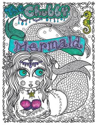 Book cover for Chubby Mermaid Coloring Book