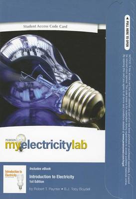 Book cover for MyLab Electricity with Pearson eText -- Access Card -- for Introduction to Electricity