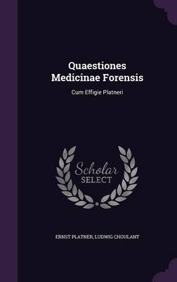 Book cover for Quaestiones Medicinae Forensis