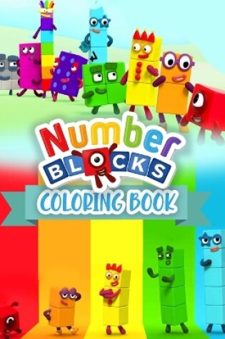 Cover of Number Blocks Coloring Book