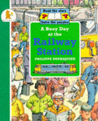 Book cover for Busy Day At The Railway Station