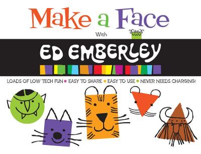 Book cover for Make a Face with Ed Emberley (Ed Emberley on the Go!)