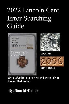 Book cover for 2022 Lincoln Cent Error Searching Guide