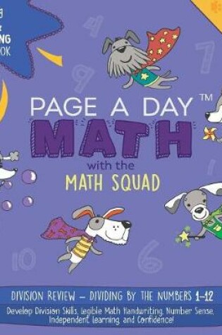 Cover of Page a Day Math Division & Handwriting Review Book