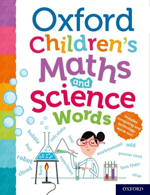 Book cover for Oxford Children's Maths and Science Words