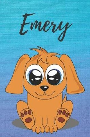 Cover of Emery dog coloring book / notebook / journal / diary