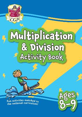 Book cover for Multiplication & Division Activity Book for Ages 8-9 (Year 4)