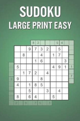 Cover of Sudoku Large Print Easy