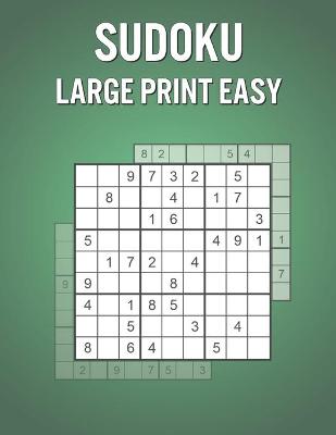 Book cover for Sudoku Large Print Easy