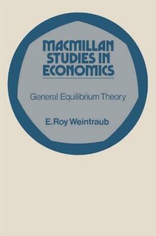 Cover of General Equilibrium Theory