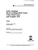 Book cover for Color Imaging