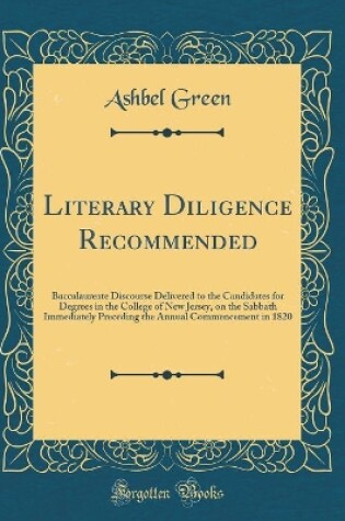 Cover of Literary Diligence Recommended