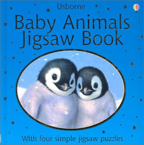 Book cover for Usborne Baby Animals Jigsaw Book