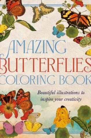 Cover of Amazing Butterflies Coloring Book