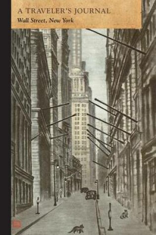 Cover of A Traveler's Journal, Wall Street, New York