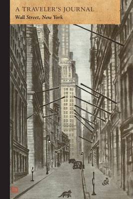 Book cover for A Traveler's Journal, Wall Street, New York