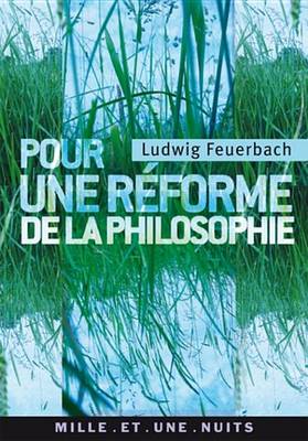 Book cover for Pour Une Reforme de La Philosophie