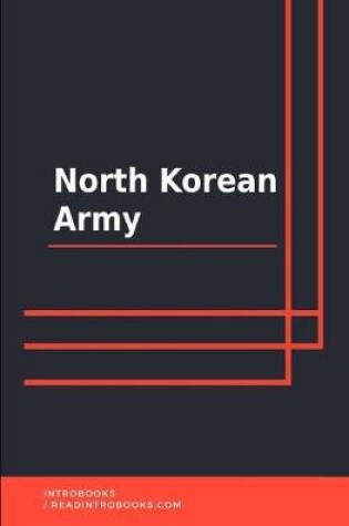Cover of North Korean Army