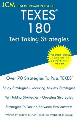 Book cover for TEXES 180 Test Taking Strategies