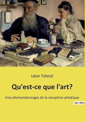 Book cover for Qu'est-ce que l'art?