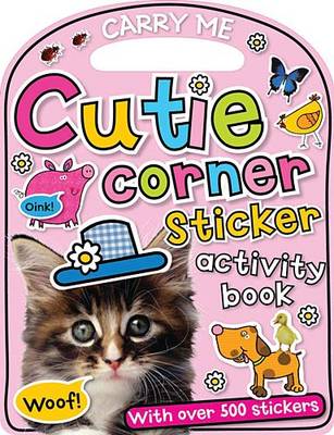 Book cover for Fun on the Run: Cutie Corner Sticker Activity Book