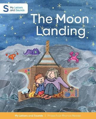 Book cover for The Moon Landing