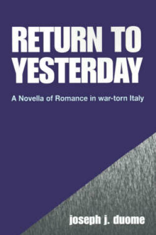 Cover of Return to Yesterday