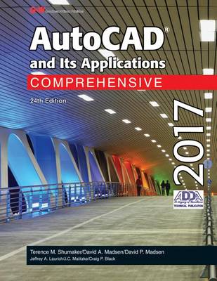 Book cover for AutoCAD and Its Applications Comprehensive 2017