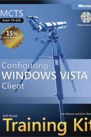 Cover of McTs Self-Paced Training Kit (Exam 70-620): Configuring Windows Vista Client